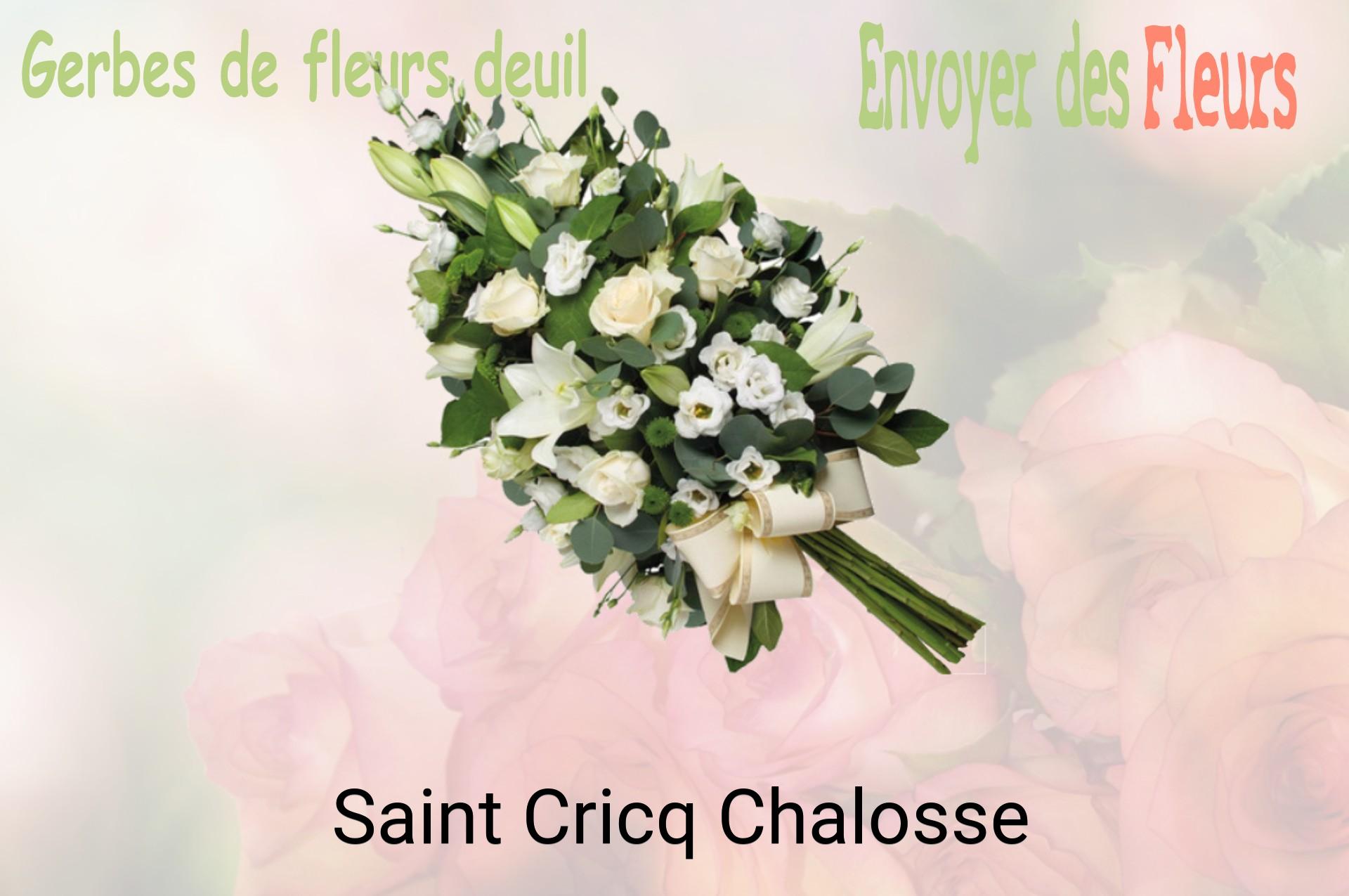 Gerbe de fleurs de deuil livrée à Saint-Cricq-Chalosse